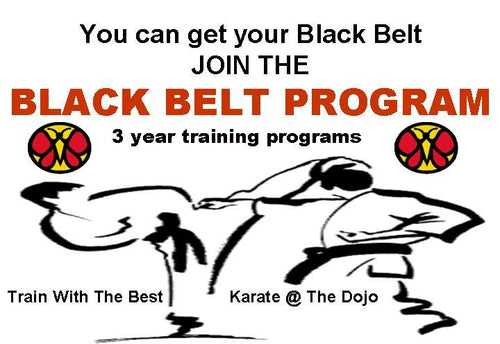 Special Two Year Black Belt Program  Terms: 5 Monthly Payments