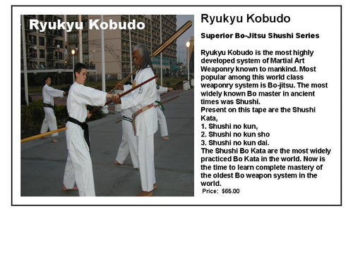 Ryukyu Kobudo Bo - Shushi no Kon DVD
